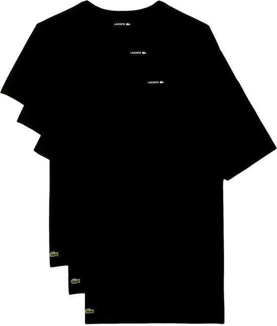 Lacoste t-shirt T-shirt met korte mouwen 3 stuks - Maat L
