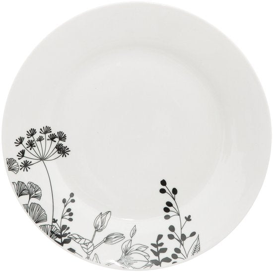 Servies WHITE FLORAL