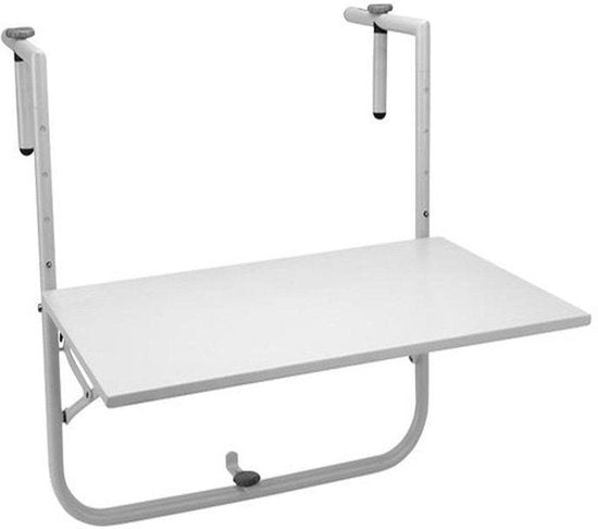 HI Balkontafel inklapbaar 60x40x1,2 cm wit