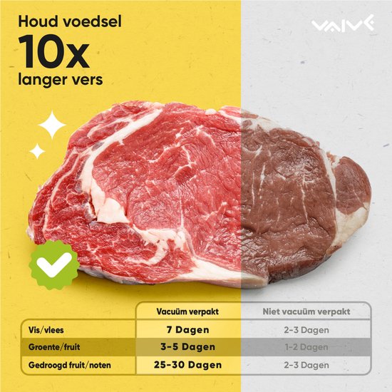 VAIVE Vacumeermachine - Vacuummachines - Foodsaver - Seal Apparaat - Vacuummachine - Vacuum Machine