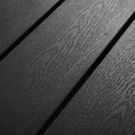 tectake® - Tuintafel Maren - Vierkant - zwart - 402954