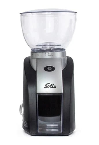 Solis Scala Plus Koffiemolen SK1661 - Zwart/Zilver
