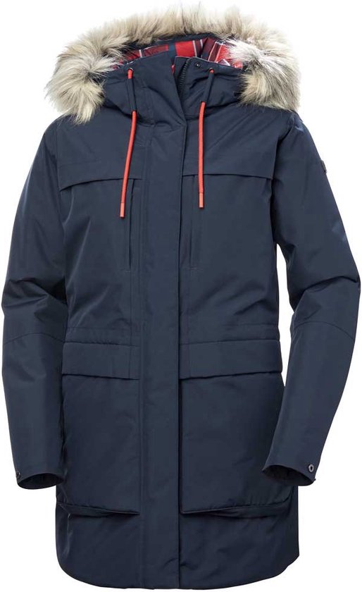 Helly Hansen Coastal Parka Blauw S Vrouw