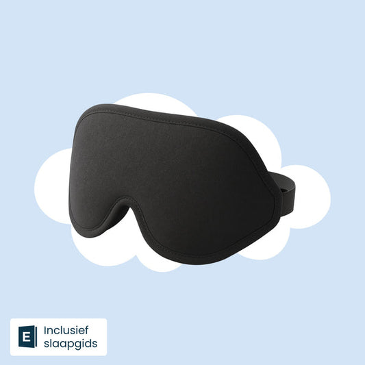 DreamCare Slaapmasker Cloud - Ademend traagschuim - Verstelbare pasvorm