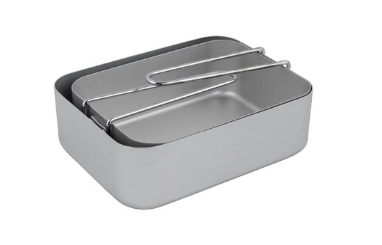 Bo-Trail Pannenset - Gamelle - 2-delig - Aluminium