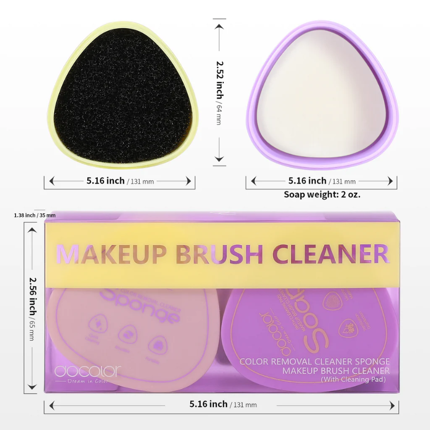 Docolor Make-upkwasten Reinigingsdoos Set