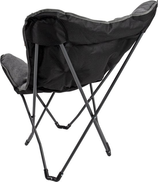 Bo-Camp - Urban Outdoor - Vlinderstoel - Grainger - M - Nika - Grijs