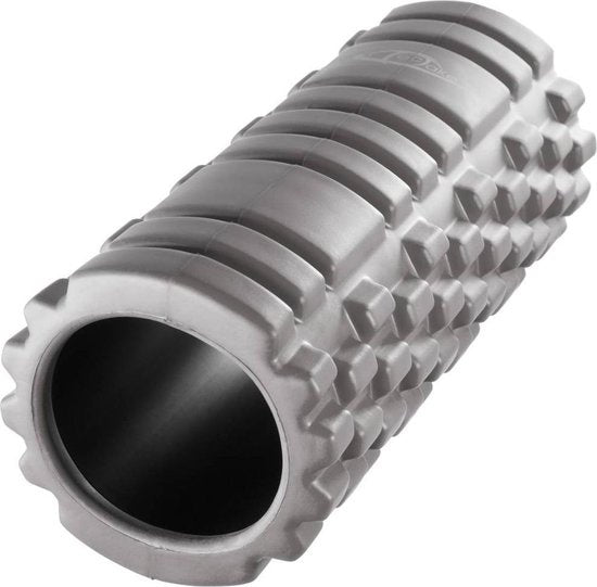TecTake -  Yoga massagerol foamroller grijs -402845