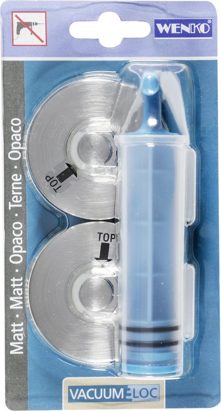WENKO Vacuum-Loc adapter voor Premium+Classic, set van 2 stuks