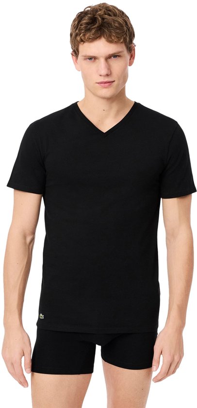Lacoste t-shirt T-shirt met korte mouwen 3 stuks - Maat L