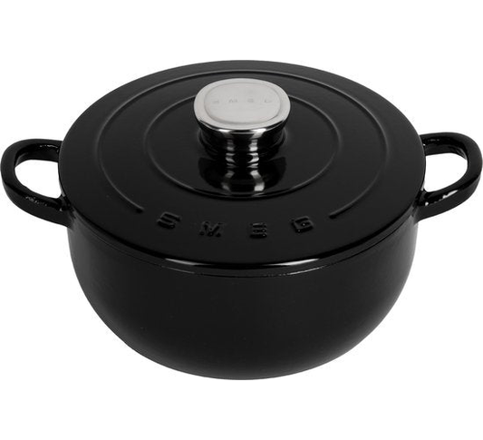 Smeg - Braadpan - 24 cm - 4,2L - Zwart
