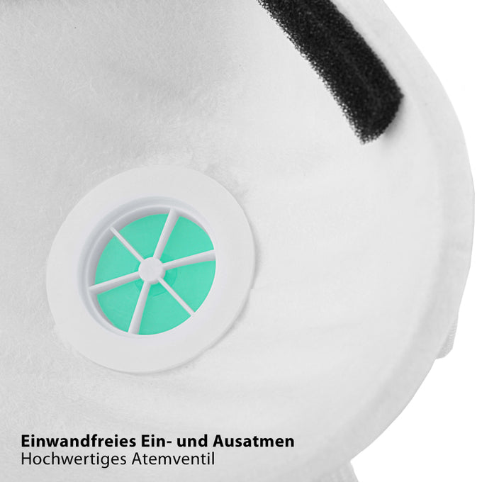 Heldenwerk Stofmaskers FFP1 NR – Set van 5 – Ademmasker met Ventiel – Comfortabel en Veilig