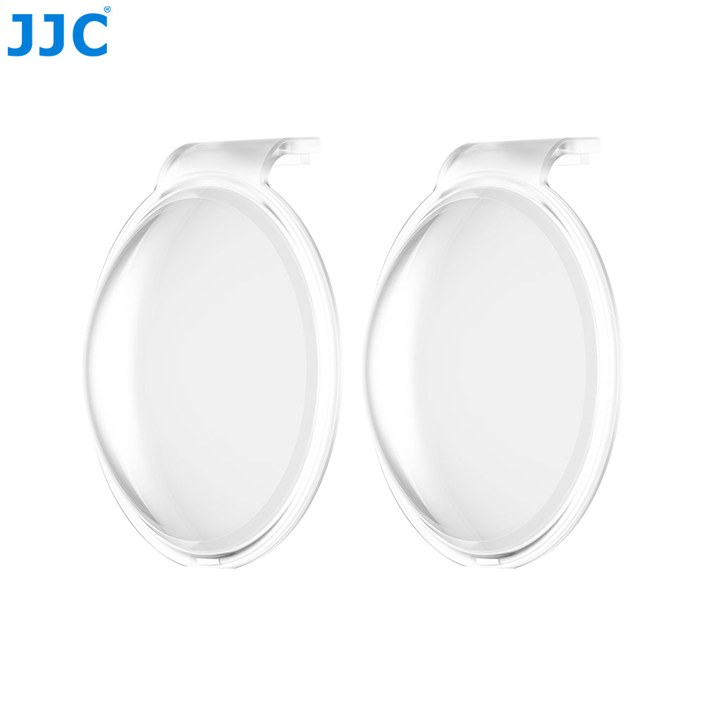 JJC Lensbeschermer voor DJI Osmo 360 en Osmo 360 II - Set van 2 - 95-98% Lichtdoorlaat - Antireflectie en Waterafstotend - Transparant