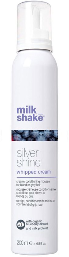 Milk Shake - Schuim Conditioner Silver Shine Blond Haar Grijs Haar (200 ml)