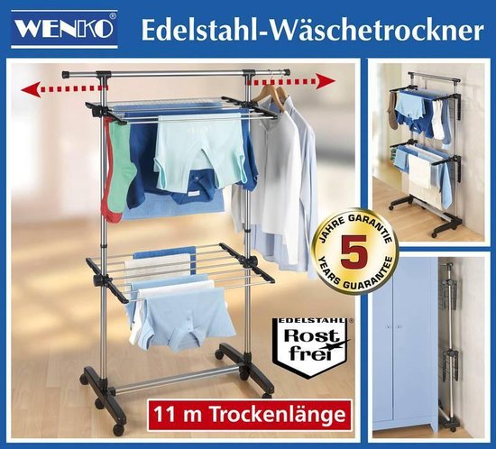 Droogrek op wielen