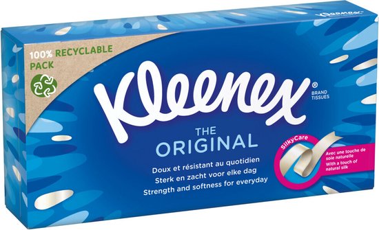 Kleenex The Original Tissues – 72 Stuks – Zacht & Sterk