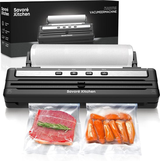 Savoré Kitchen ProSeal Vacumeermachine met Snijder en Rolhouder