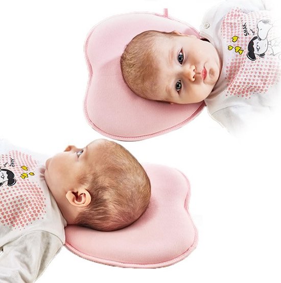 Babyjem Roze Ergonomisch Hoofdkussentje 1114151