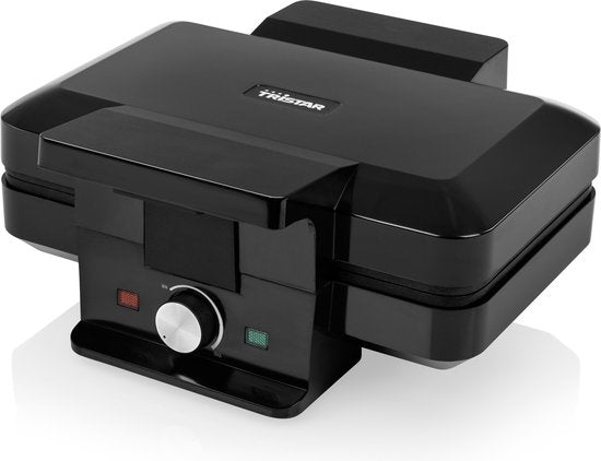 Tristar Wafelijzer - WF-1165 - 1000W - 2 wafels - Anti aanbaklaag - PFAS-vrij