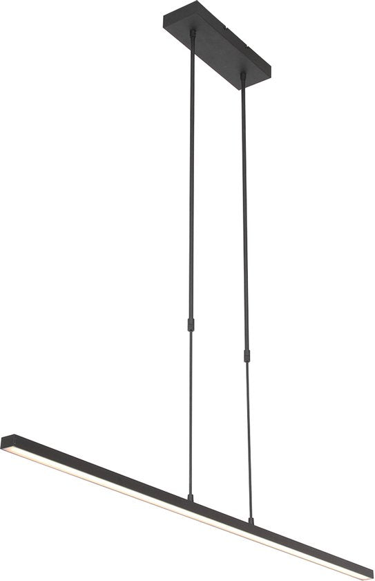 Steinhauer - hanglamp - Bande - zwart - kunststof metaal - design lamp - LED - 3319ZW
