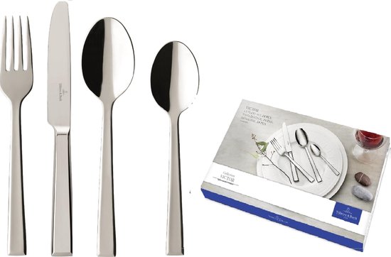 Villeroy & Boch Victor Bestekset - 24 delig - RVS