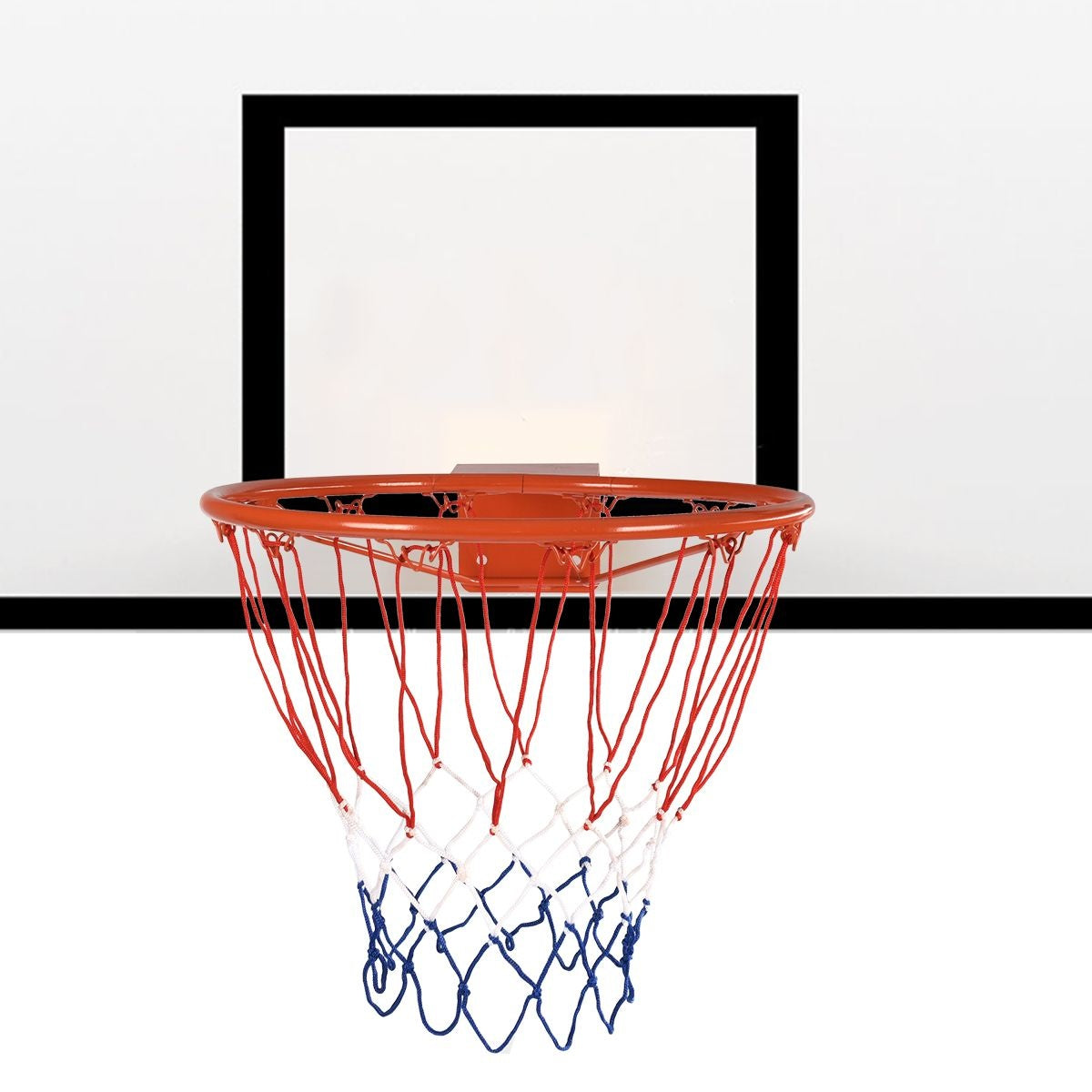 Coast Bastketbalring - Basketbalkorf - 45 cm Doorsnede - Oranje, Wit en Blauw