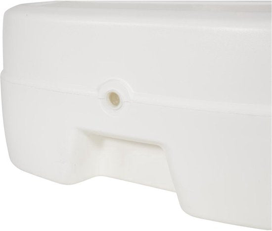 CN Continental Kunststof Parasolvoet Wit | Vulbaar 45 liter