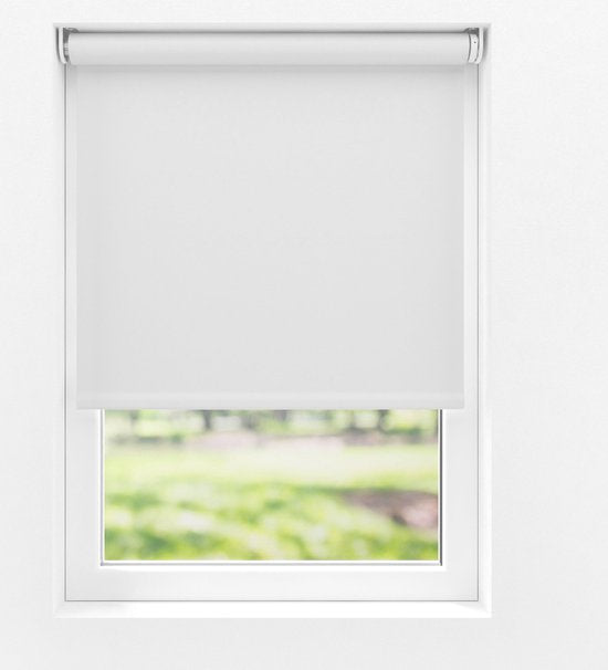 VONROC SMART BLINDS - Elektrisch rolgordijn - Uitbreiding - 70 x 190 - Wit – Zonder afstandsbediening en oplaadkabel