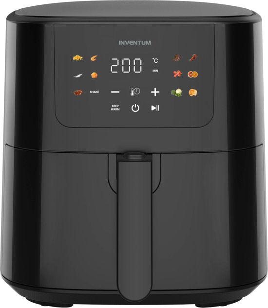 Inventum GF501HLDB - Airfryer - Hetelucht friteuse - 5 liter - 70 tot 200 graden - 1500 watt - Zwart - Beste Koop Juni 2025