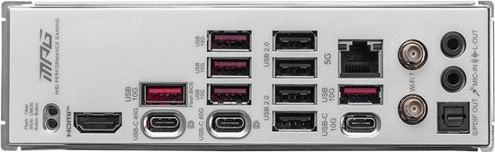 MSI MPG X870E EDGE TI WIFI moederbord AMD X870E Socket AM5 ATX