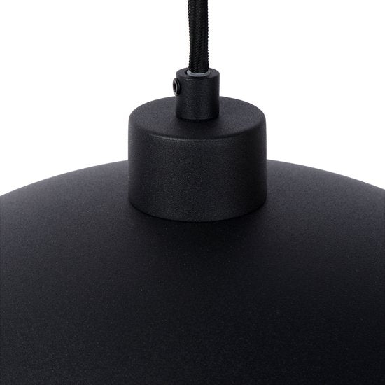 Lucide SIEMON - Hanglamp - Ø 40 cm - 1xE27 - Zwart