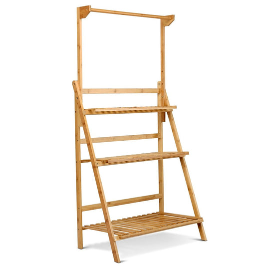 Coast Plantenkast - Plantenplank/Opberger - 70 x 40 x 120 cm - Bruin