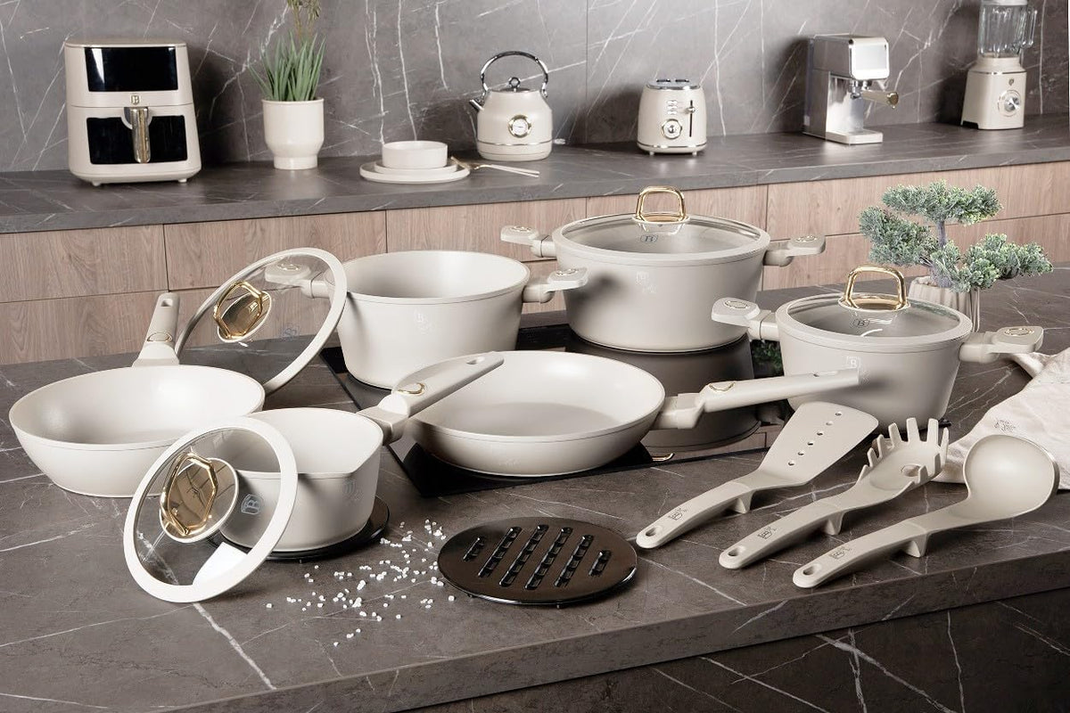 Berlinger Haus Sahara Collection Kookgerei Set - 15-delig - Titanium Coating