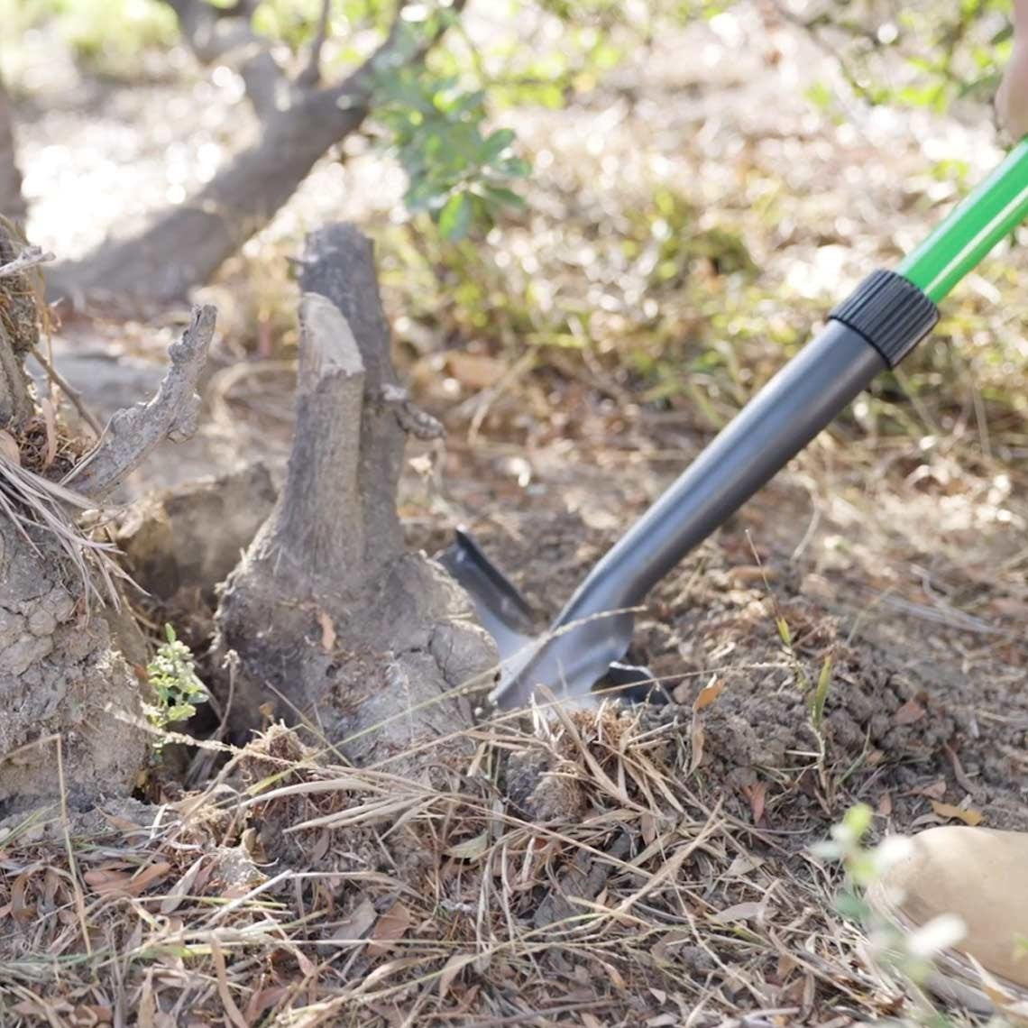 Hammersmith RayzerShovel All-in-One Spade - Sterke Carbonstalen Constructie - Geschikt voor Graven en Zagen - Softtouch Handgreep