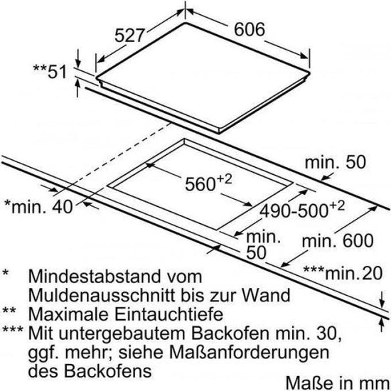 Bosch PXX675DC1E inbouw inductie kookplaat (2-fasen) - 60 cm