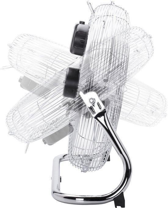 Vloerventilator 40 cm – 3 Snelheden – Boxventilator – 130° Kantelbaar – Metaal – Tristar VE-5936