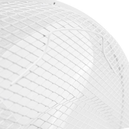 Inventum VST400W - Statiefventilator - 3 snelheden - Ø 40 cm - 80° oscillatie - Hoogte verstelbaar - Wit