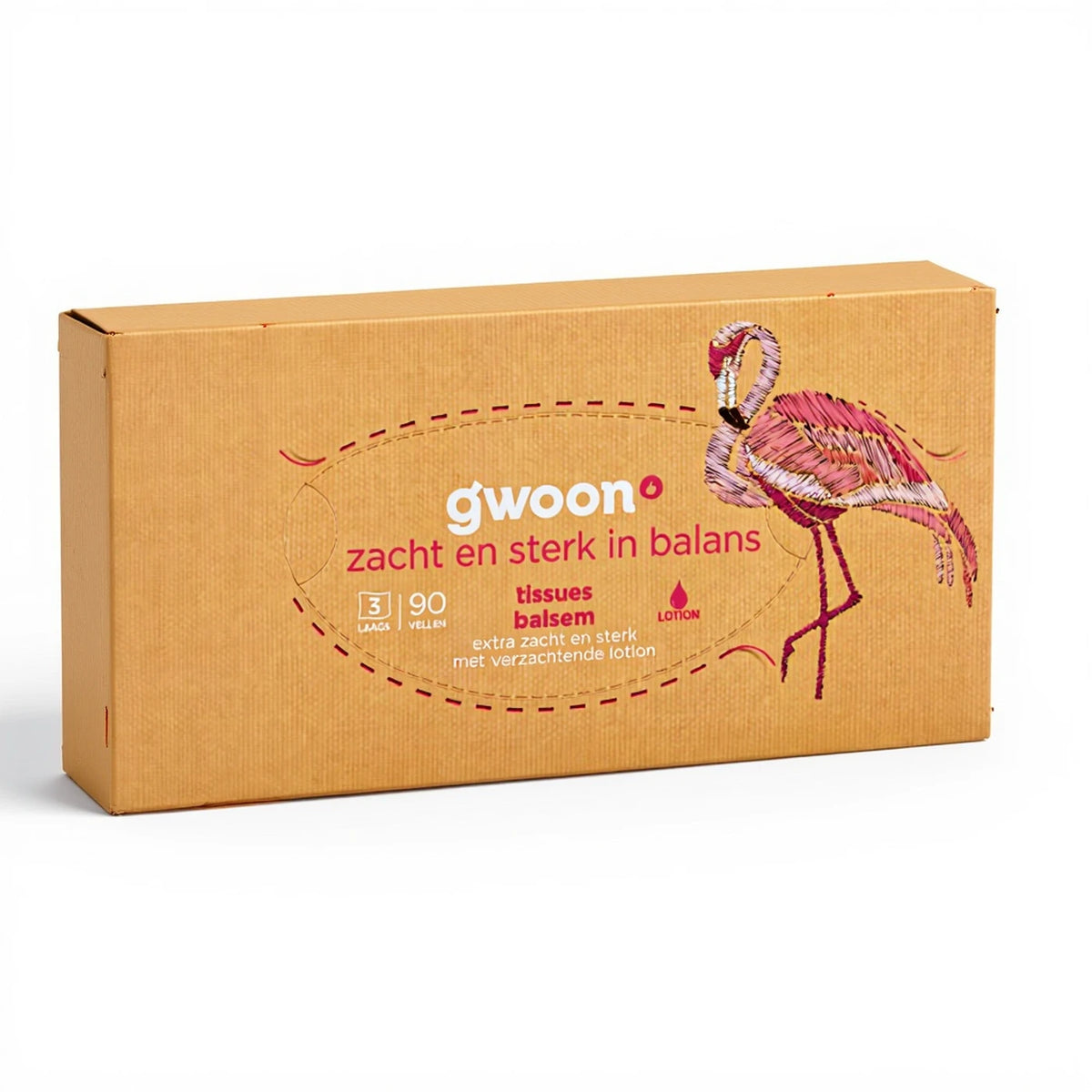 G'woon Lotion Tissues 3-Laags - 120 Stuks - Fris