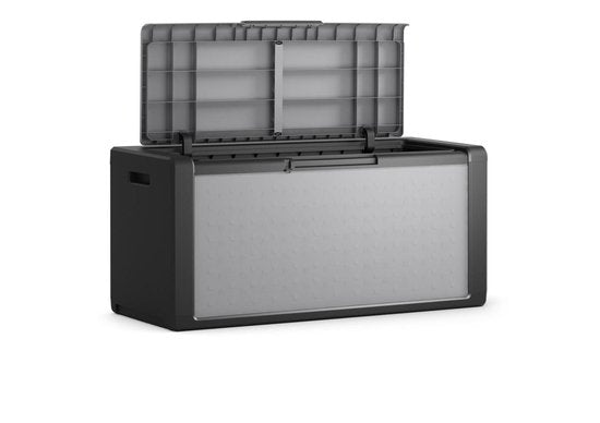 Kis Titan Tuinkussenbox - Grijs/Antraciet