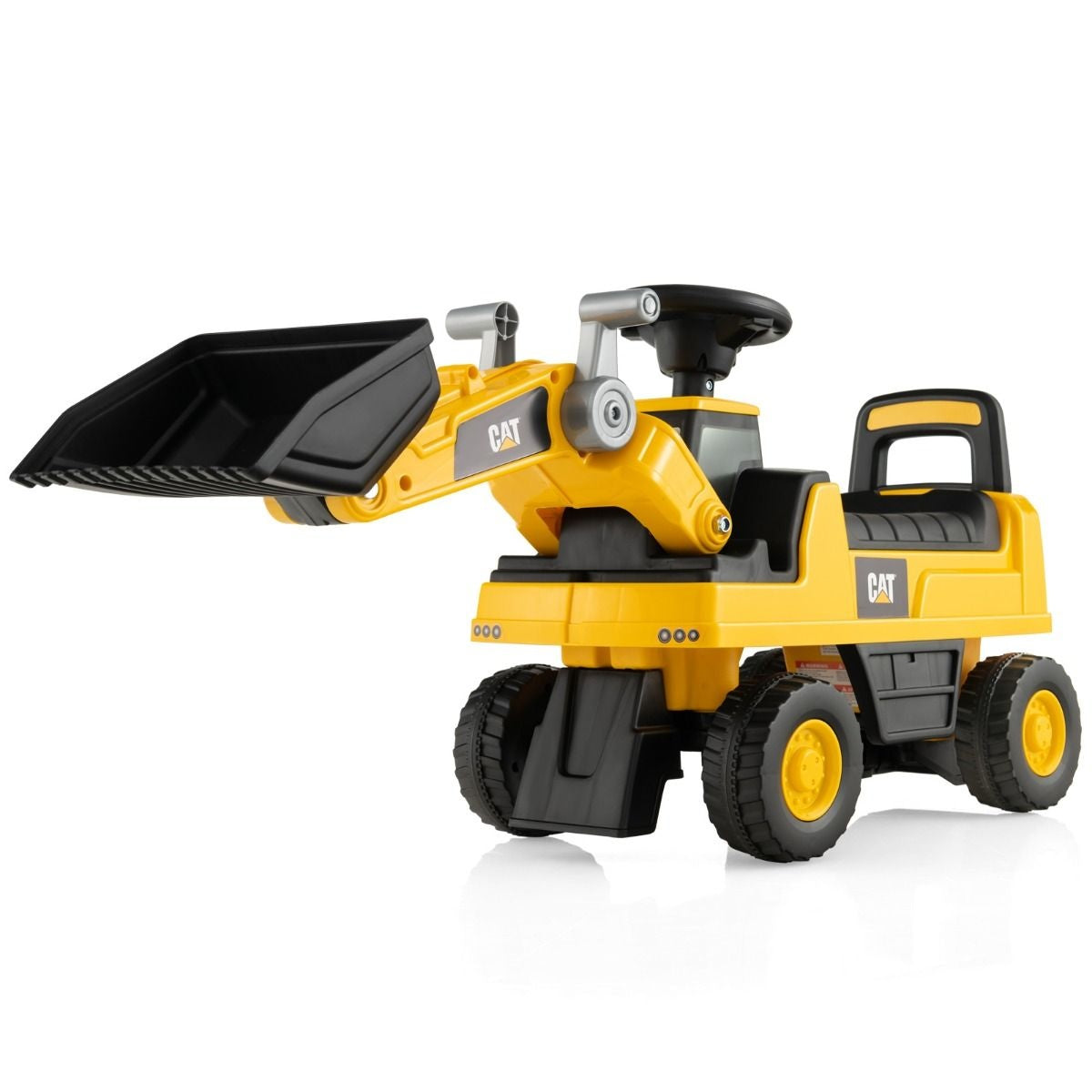 Coast Speelgraafmachine voor Kinderen - Geel/Zwart - 88 cm x 30 cm x 49 cm
