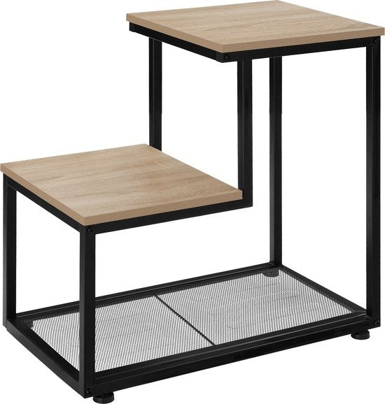 tectake -Bijzettafel Halifax - salontafel - industrial light - 404272