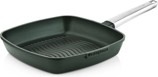Westinghouse Performance Series Grillpan - Oven Geschikt - 28 cm - Groen