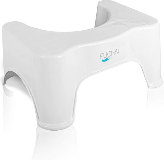 FUCHSI Toiletkruk - 17 CM - Voor Betere Stoelgang - Wit