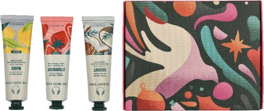 The Body Shop Giftset Hand Care Trio set