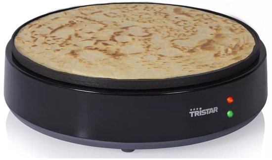Tristar Pannenkoekenmaker - BP-2627 - 1200W - Crêpemaker - 30cm - Zwart