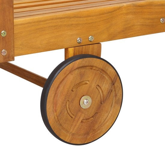 Tami Sun Acacia Houten Ligstoel
