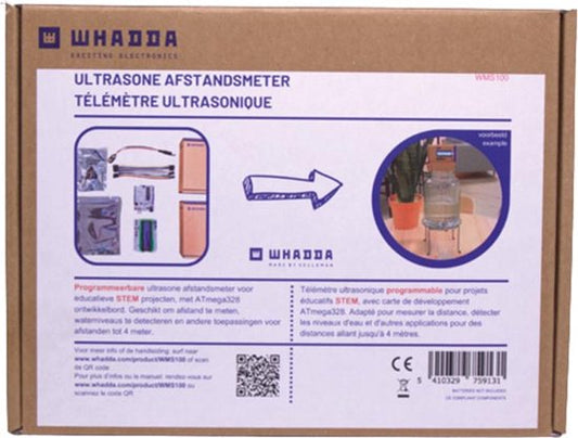 Whadda - Programmeerbare ultrasone afstandsmeter