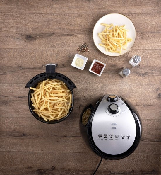 Alpina Airfryer XL - 3.2L - 80 tot 200°C - 1500W - Zwart