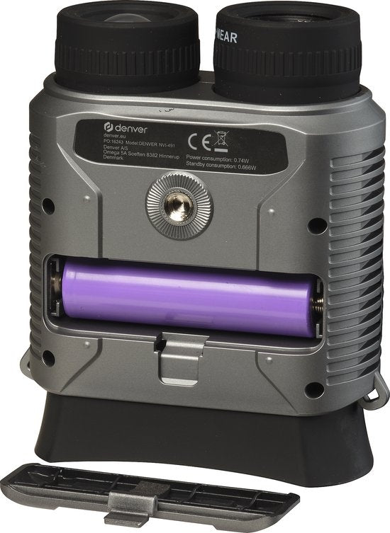 Denver Wildcamera met Nachtzicht 12MP - Full HD Wildlife Camera - Video/Foto - 8x zoom - Oplaadbare accu - NVI491
