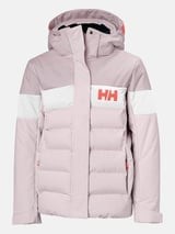 Helly Hansen Jr Diamond Jas - Meisjes Ski Jas - Roze - Maat 140 (10 Jaar)